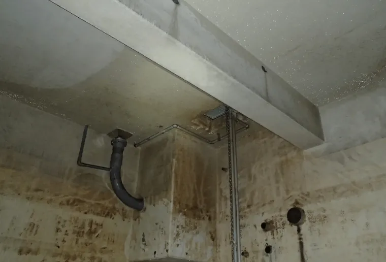 シートライニング工法の施工前