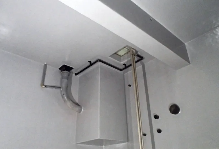 シートライニング工法の施工後